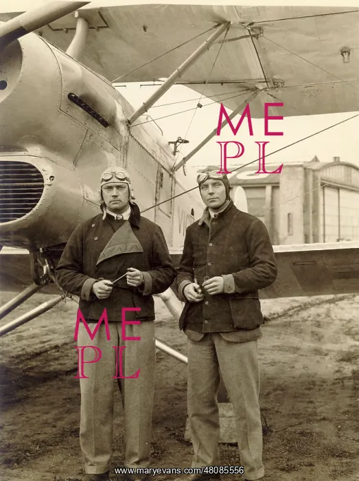 : Capt Neville Stack and J P Chaplin : Capt Neville Stack and J P Chaplin