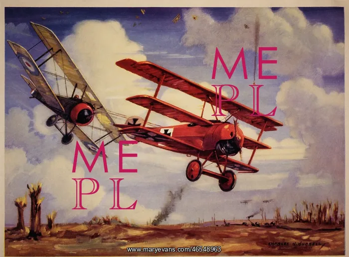 : Captain Brown, downing Baron Manfred von Richthofen : Captain Brown, downing Baron Manfred von Richthofen