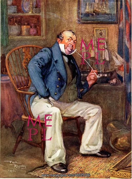 : Captain Cuttle, Dombey and Son : Captain Cuttle, Dombey and Son