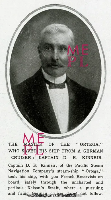 : Captain D. R. Kinneir : Captain D. R. Kinneir