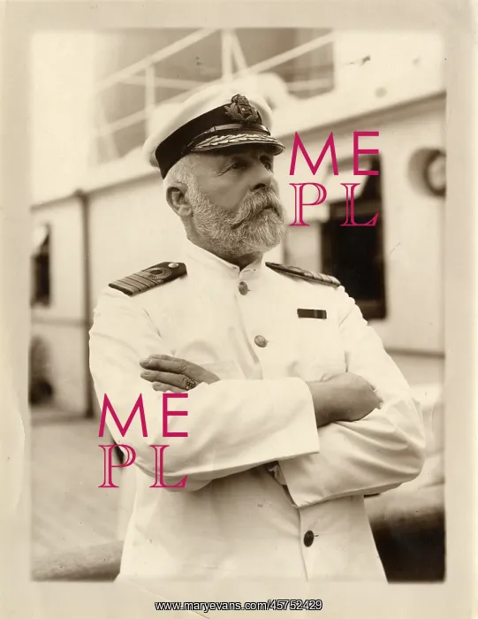 : Captain Edward J. Smith on board RMS Olympic : Captain Edward J. Smith on board RMS Olympic