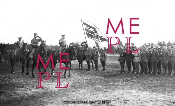  : Captain Ehrhardt with his volunteer corps, 1920