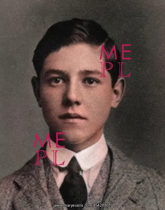 : Captain Euan Wallace as a young man : Captain Euan Wallace as a young man
