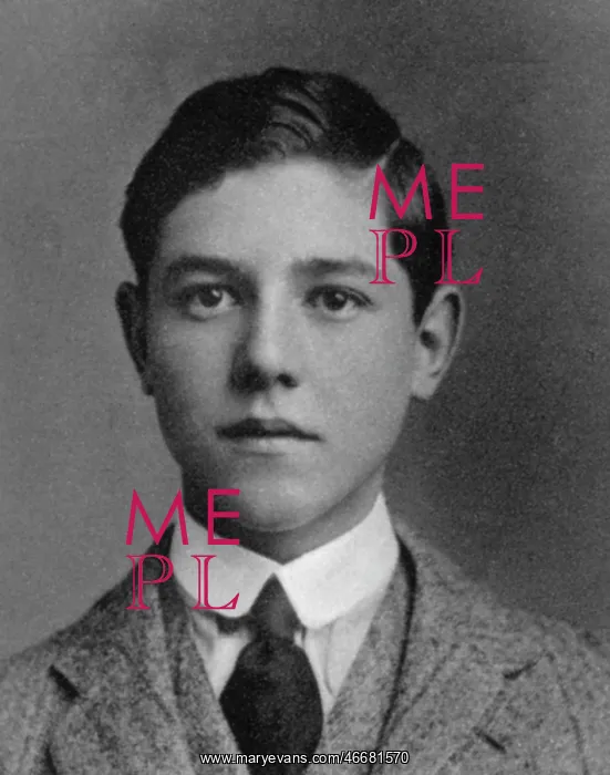 : Captain Euan Wallace as a young man : Captain Euan Wallace as a young man