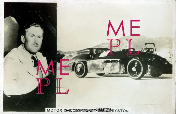  : Captain George Eyston, Motor Racing