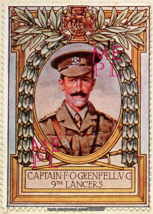 : Captain Grenfell VC recipient 4 / Stamp : Captain Grenfell VC recipient 4 / Stamp