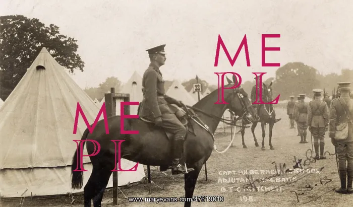 : Captain H H Berners, Irish Guards : Captain H H Berners, Irish Guards