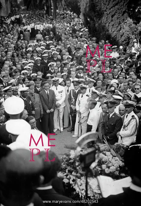 : Captain Hans Langsdorff's funeral, 1939 : Captain Hans Langsdorff's funeral, 1939
