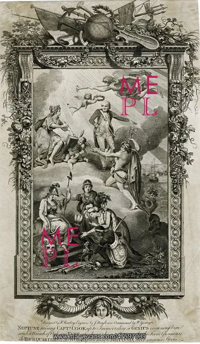 : Captain James Cook -- an allegory : Captain James Cook -- an allegory