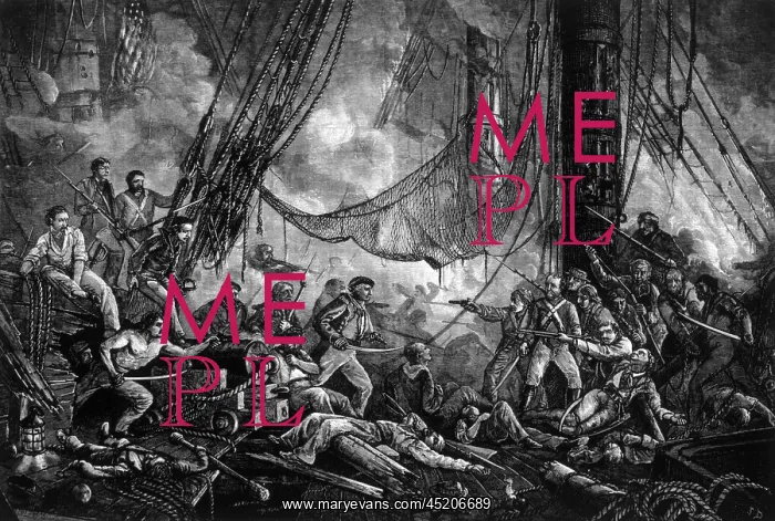 : Captain John Paul Jones leading his crew ? : Captain John Paul Jones leading his crew ?
