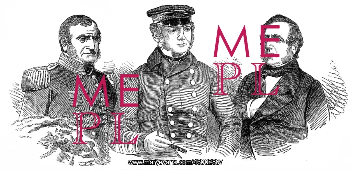 : Captain Kellett, Captain Belcher and Captain Pullen 1852 : Captain Kellett, Captain Belcher and Captain Pullen 1852