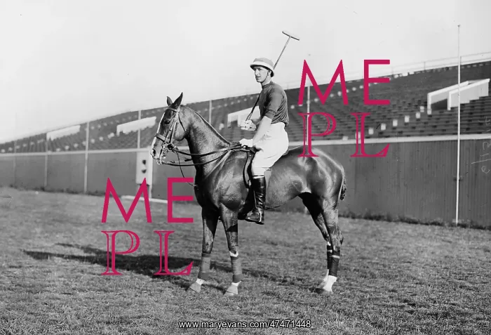: Captain Leslie Cheape, polo player : Captain Leslie Cheape, polo player