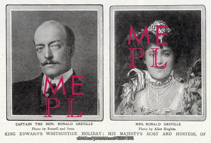 : Captain and Mrs Ronald Greville : Captain and Mrs Ronald Greville