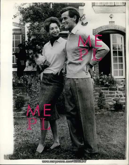 : Captain Peter Townsend and Marie Luce Jamagne : Captain Peter Townsend and Marie Luce Jamagne