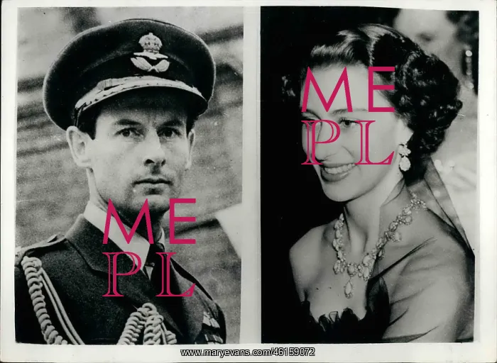 : Captain Peter Townsend and Princess Margaret : Captain Peter Townsend and Princess Margaret