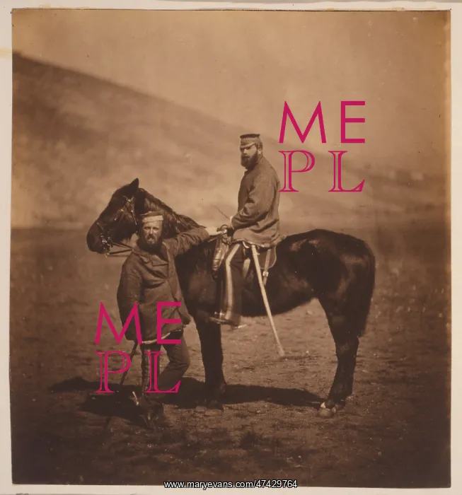 : Captain Phillips & Lieutenant Yates, 8th Hussars : Captain Phillips & Lieutenant Yates, 8th Hussars