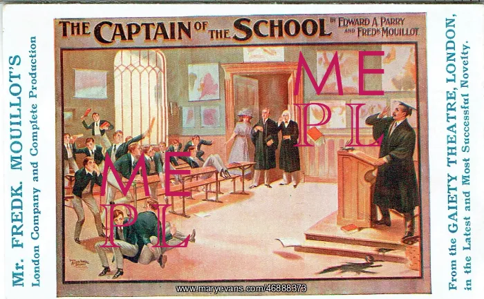 : The Captain of the School by Parry and Mouillot : The Captain of the School by Parry and Mouillot