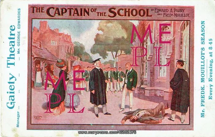 : The Captain of the School by Parry and Mouillot : The Captain of the School by Parry and Mouillot