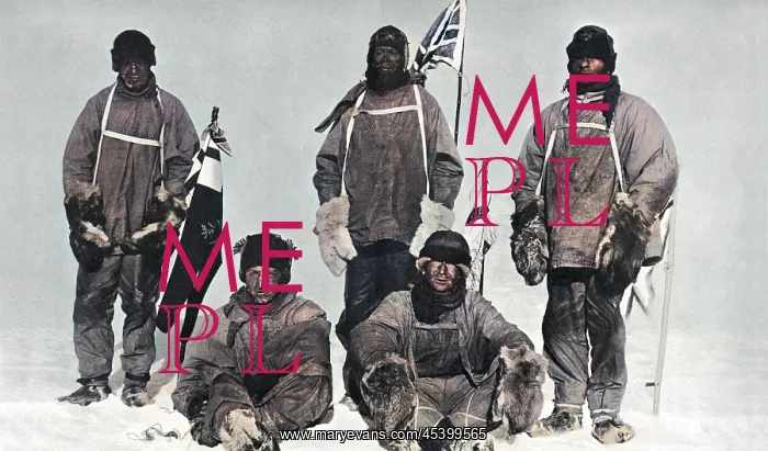 : Captain Scott and his men at the South Pole 1912 : Captain Scott and his men at the South Pole 1912