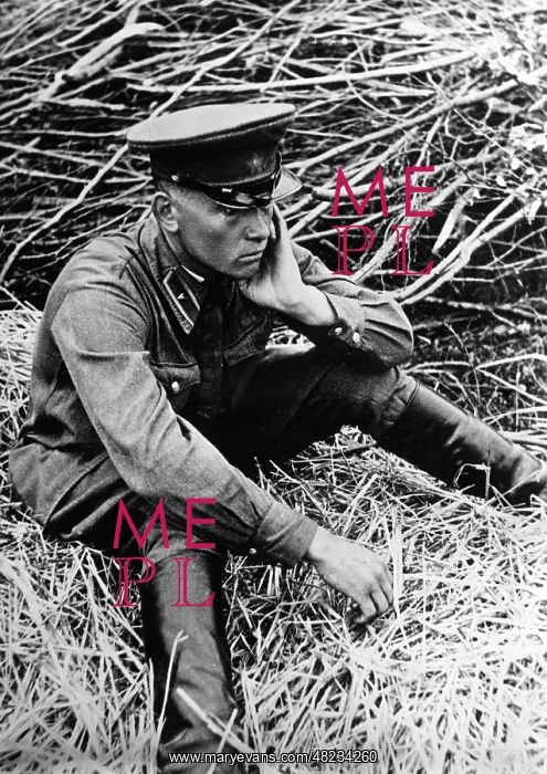 : Captive Red Army officer, 1941 : Captive Red Army officer, 1941