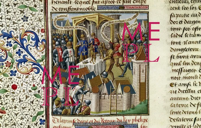 : The Capture of Acre by the Crusaders (1191?) during : The Capture of Acre by the Crusaders (1191?) during
