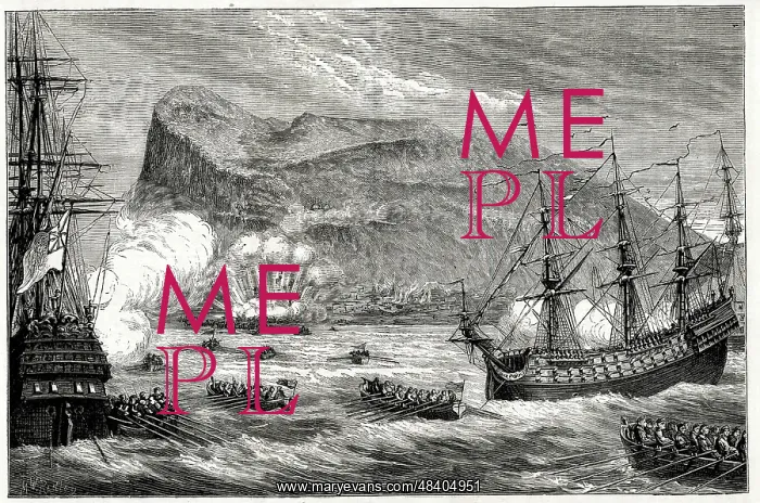  : Capture of Gibraltar by Anglo-Dutch forces, 1704