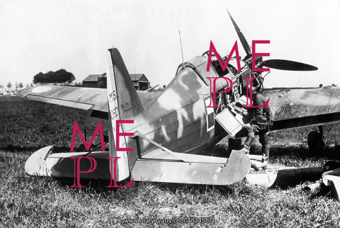 : Captured French fighter planes, May 1940 : Captured French fighter planes, May 1940