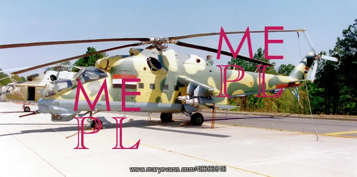  : Captured Iraqi Mil Mi-24