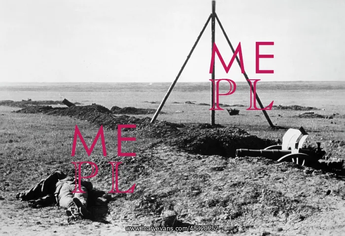 : Captured Russian position in the Crimea, 1942 : Captured Russian position in the Crimea, 1942