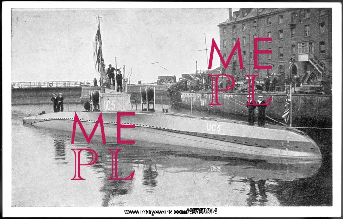 : Captured U-Boat 1916 : Captured U-Boat 1916