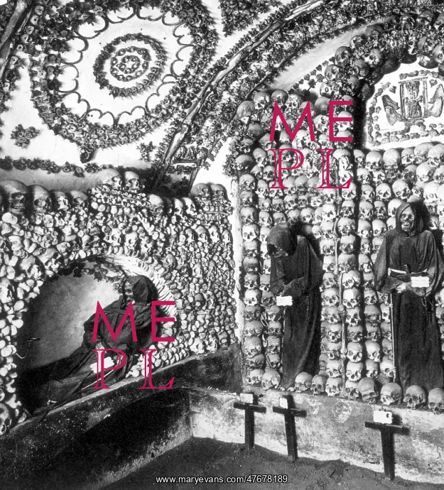 : Capuchin Catacombs, 1870 : Capuchin Catacombs, 1870