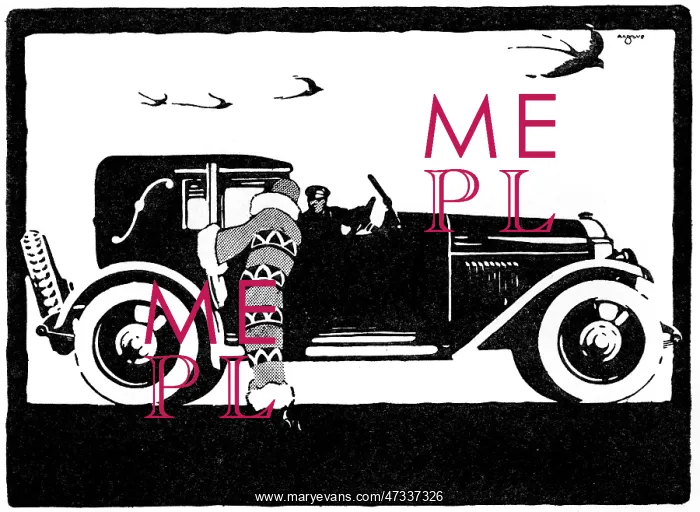 : CAR OF THE 1920S : CAR OF THE 1920S