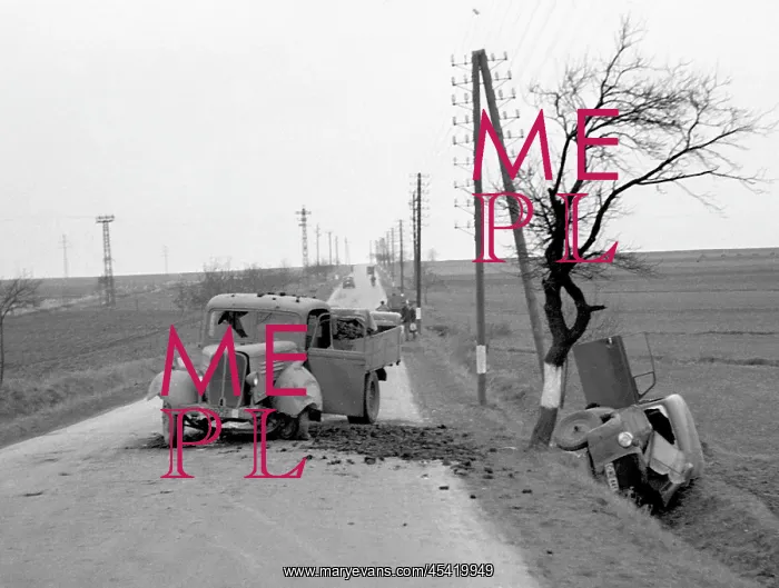 : Car accident - 1946 : Car accident - 1946