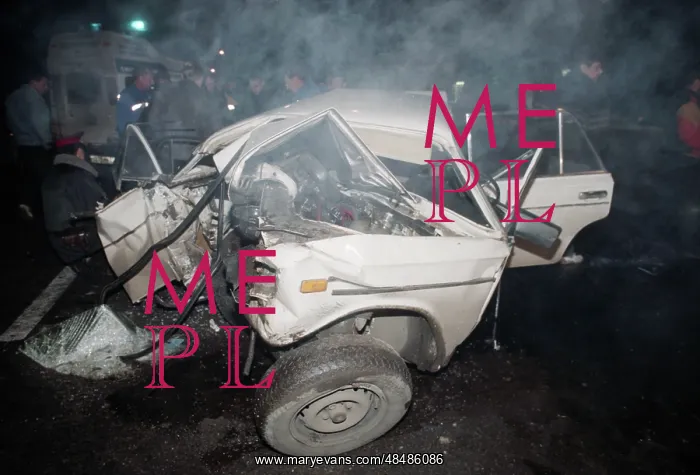 : Car accident on Begovaya street : Car accident on Begovaya street