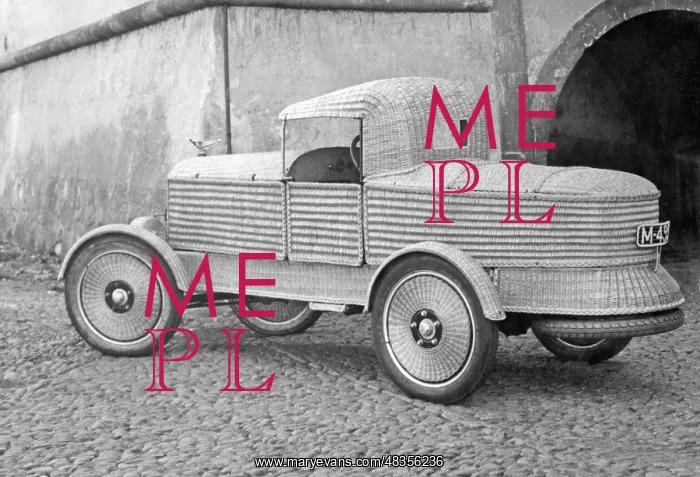 : Car with basket body, 1931 : Car with basket body, 1931