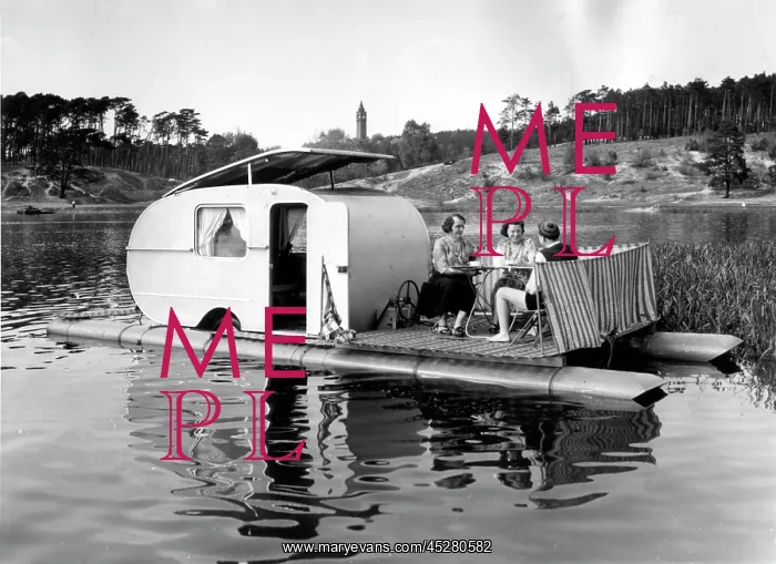 : Car-Caravan trailer as vessel : Car-Caravan trailer as vessel