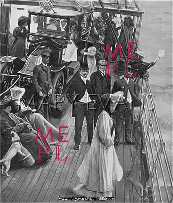 : CAR ACROSS CHANNEL 1909 : CAR ACROSS CHANNEL 1909