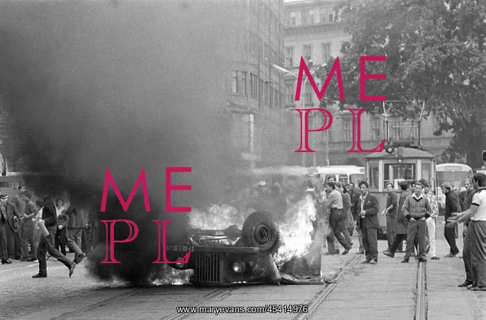 : Car - damage - protest - Brno : Car - damage - protest - Brno