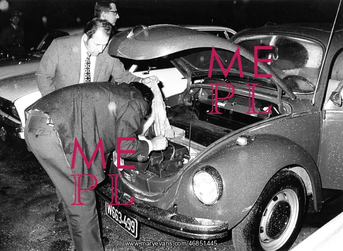 : Car of gunman Ernst Dostal 1973 : Car of gunman Ernst Dostal 1973