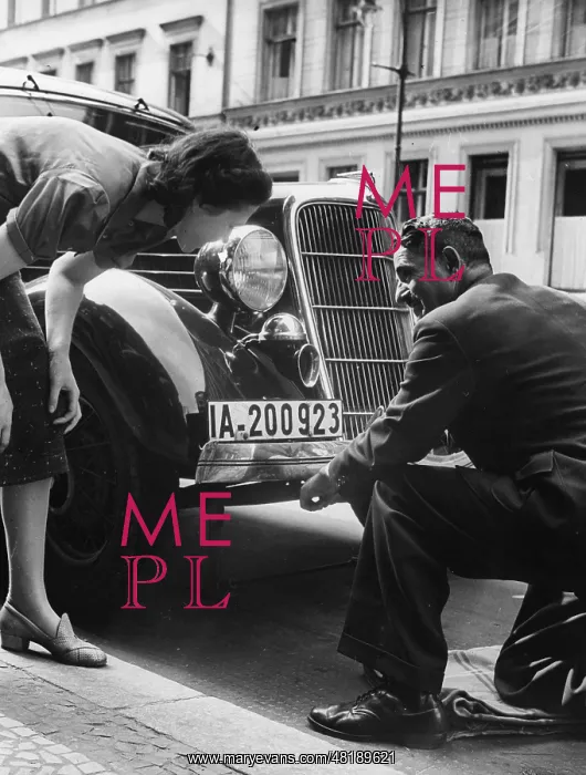 : Car repair, 1939 : Car repair, 1939
