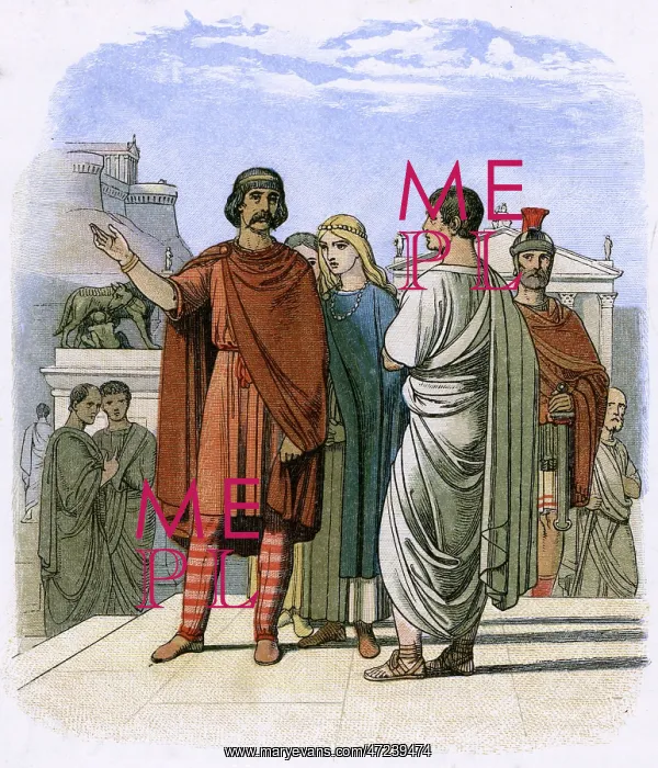  : CARACTACUS AT ROME