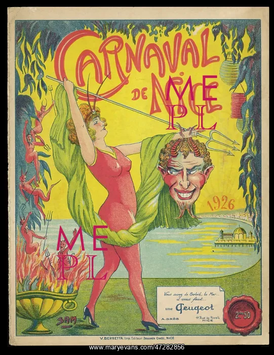  : CARANAVAL DE NICE, 1926