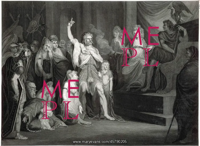 : CARATACUS EXHIBITED : CARATACUS EXHIBITED