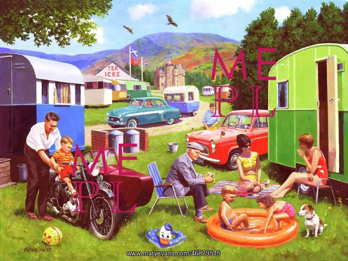 : Caravanning in the Highlands : Caravanning in the Highlands