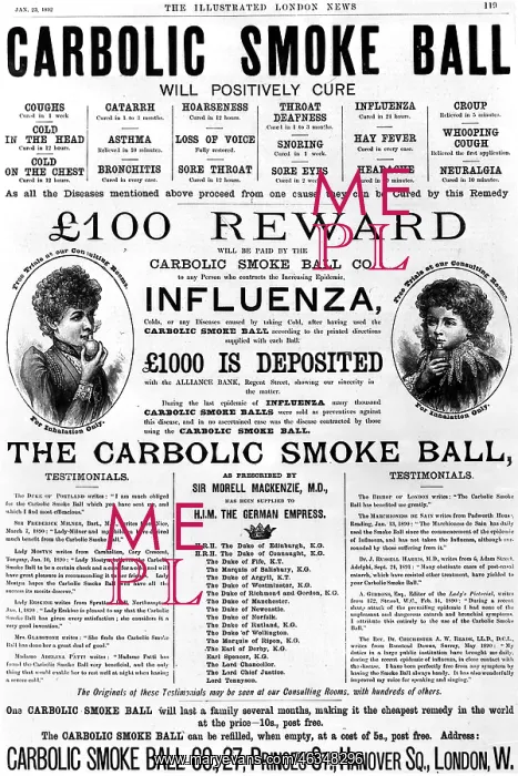 : Carbolic smoke ball : Carbolic smoke ball