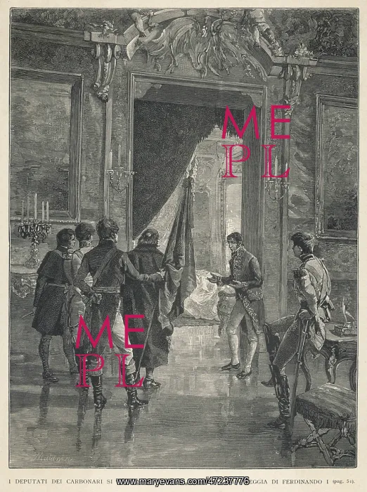: CARBONARI DEPUTATION1820 : CARBONARI DEPUTATION1820