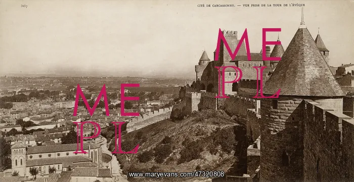 : CARCASSONNE / EVEQUE 1910 : CARCASSONNE / EVEQUE 1910