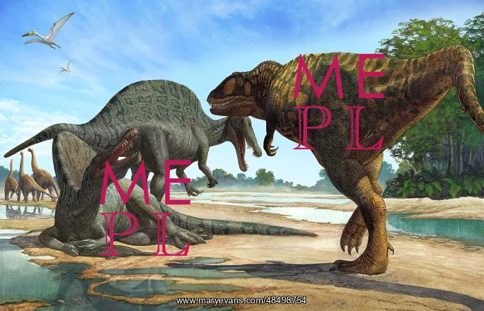 : A Carcharodontosaurus invades the territory of two ? : A Carcharodontosaurus invades the territory of two ?