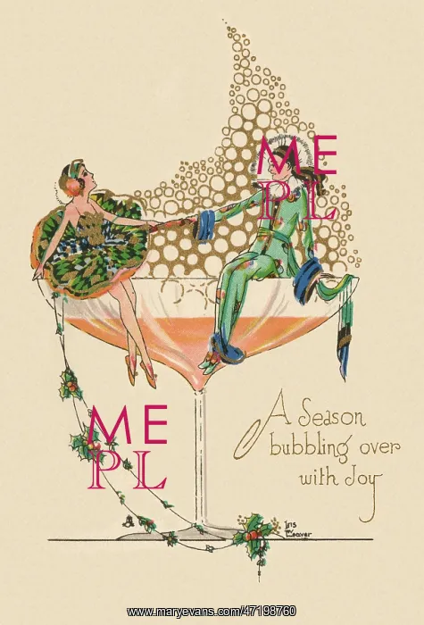 : Card - Champagne : Card - Champagne