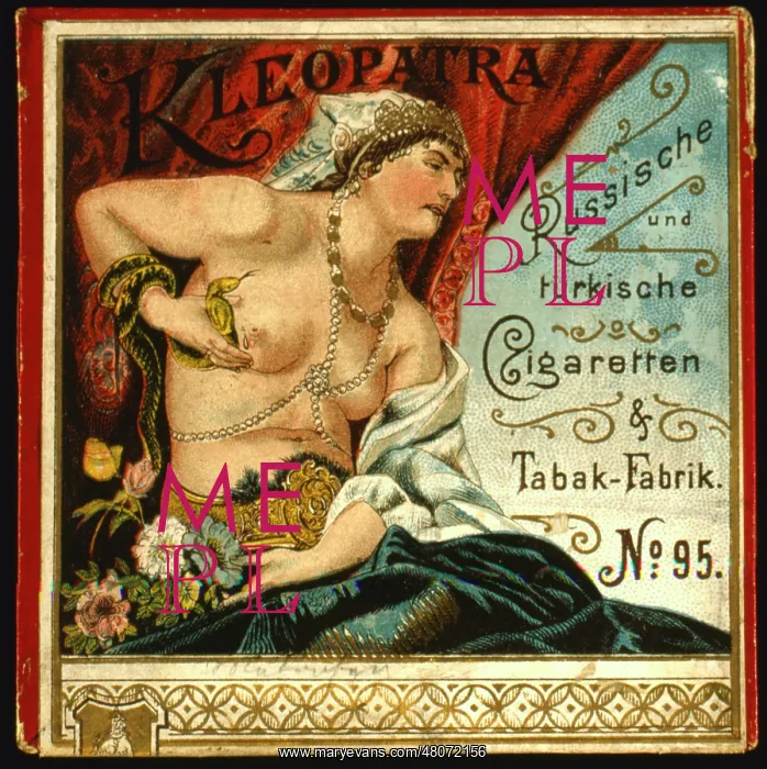 : Card design, Kleopatra cigarettes : Card design, Kleopatra cigarettes
